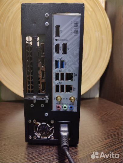 Игровой мини пк mini-itx i3 12100f 1660ti b660i