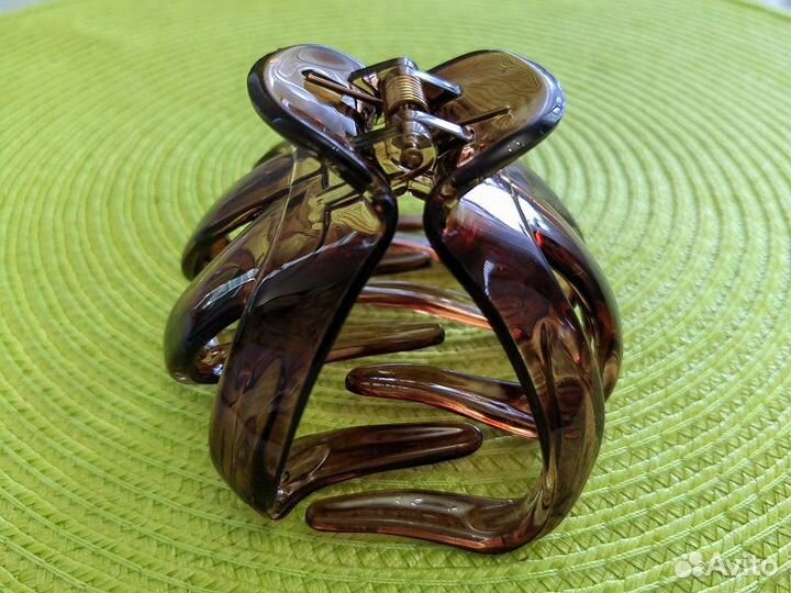 Заколка-краб для густых волос