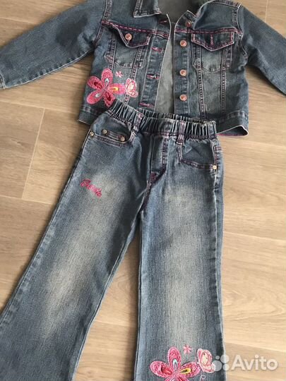 Джинсовый костюм