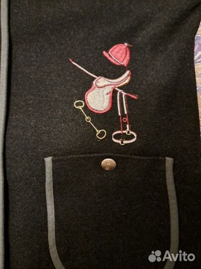 Винтажная жилетка