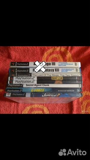 Диски для плейстейшн 2