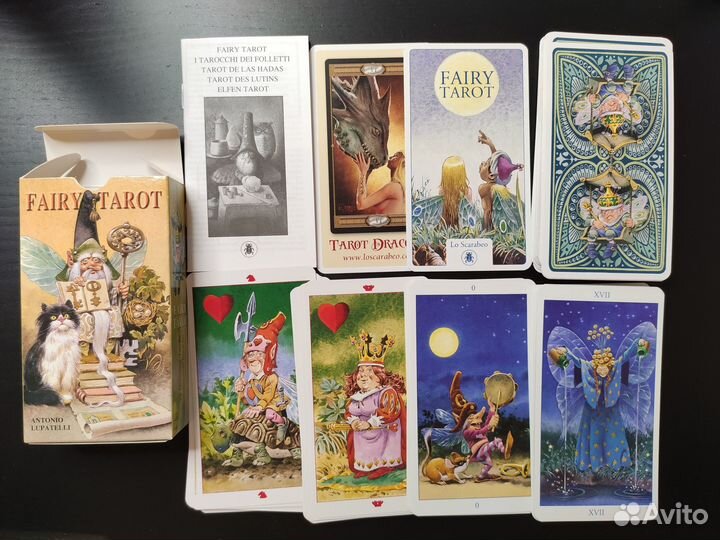 Таро Fairy Tarot (Сказки леса / Эльфов) Lo Scarabe