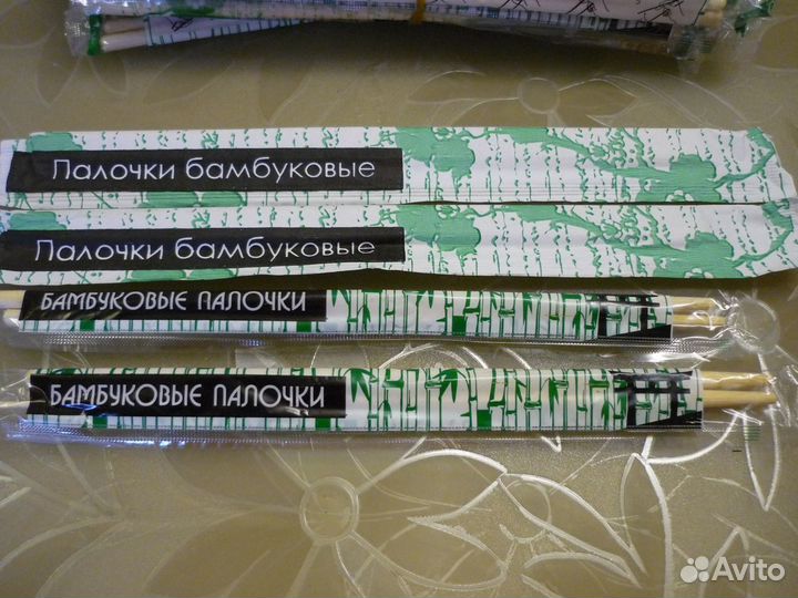 Палочки бамбуковые +зубочистка