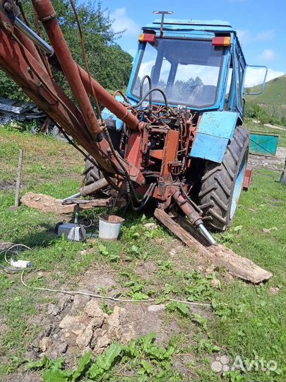 Экскаваторная установка на мтз