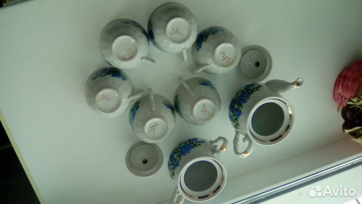Чайный сервиз, фарфор СССР
