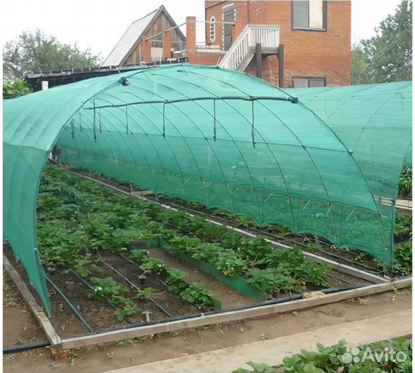 Сетка для притенения теплиц и навесов