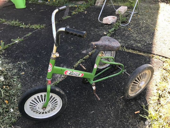 Трехколесный велосипед Кроха СССР