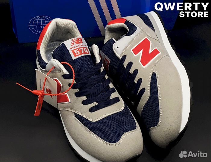 Серые кроссовки New Balance – мужской выбор №1