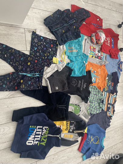 Пакет вещей для мальчика размер 86-92