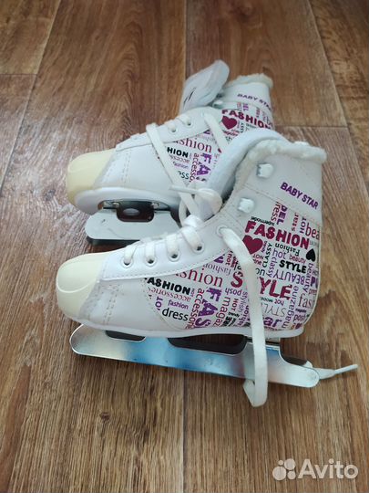 Коньки детские двухполозные