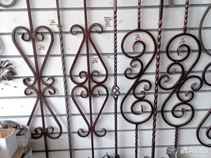 Кованые элементы квадрат 10