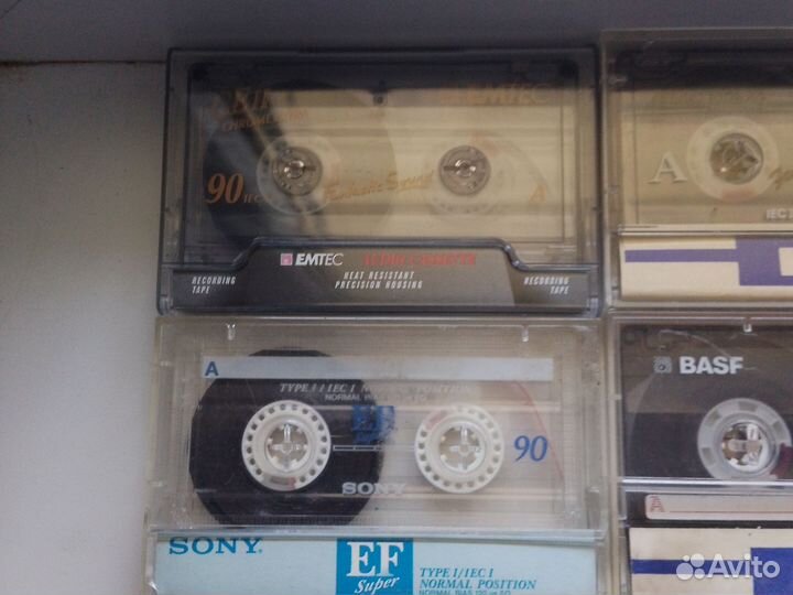 Аудиокассеты с записью