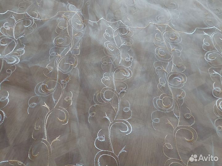 Тюль 2 штуки