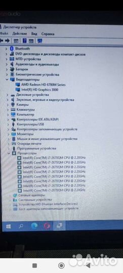 Ноутбук hp pavilion dv6