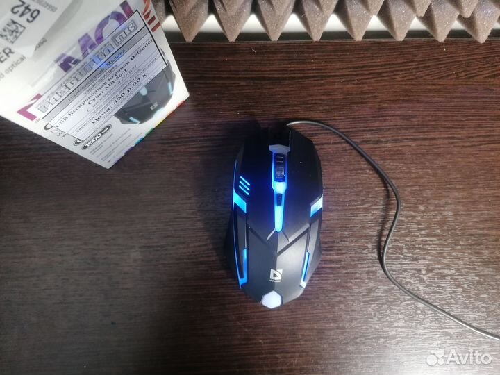 Мышь проводная игровая Defender Cyber MB-560L