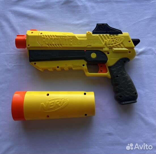 Бластер nerf fortnite