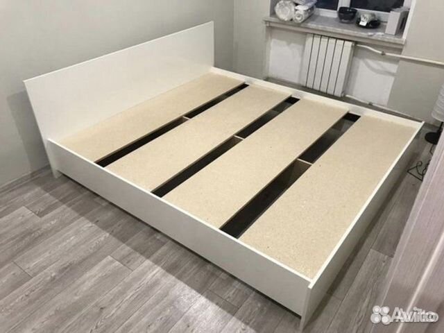 Кровать Амелина 1,6 м белая