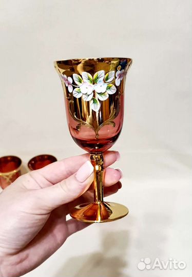 Набор бокалов. Богемия, Чехия