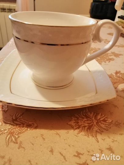 Набор посуды снежная королева