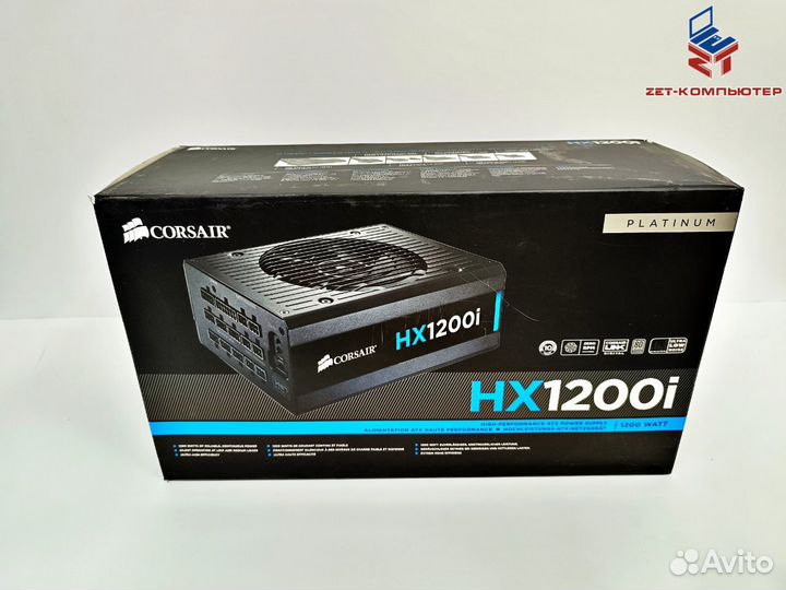 Блок питания Corsair HX1200i (полный комплект)