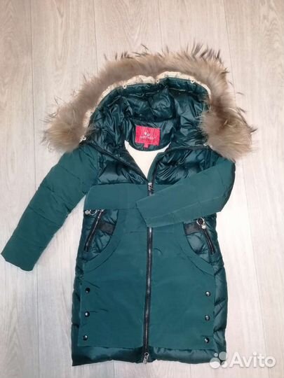 Пуховик детский р-р 116-122