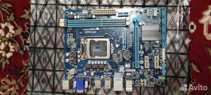 Материнская плата gigabyte 1155