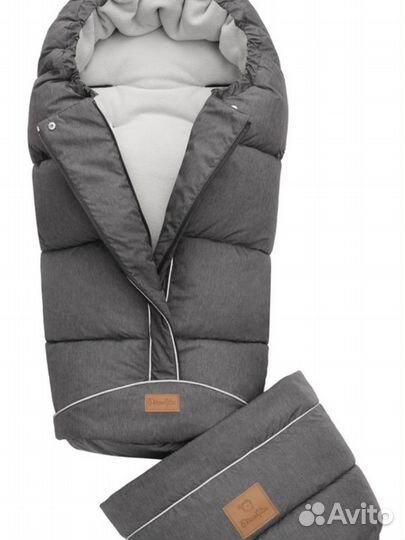 Зимний конверт в коляску