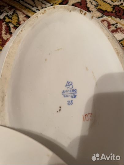 Столовый сервиз дулево