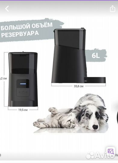 Автокормушка для кошек и собак