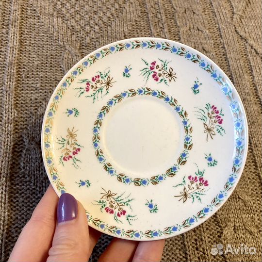 Кофейная пара лфз Голубые колокольчики