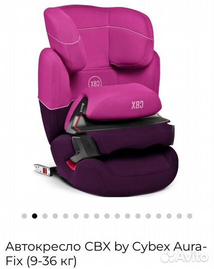 Детское автокресло 9 до 36 кг cybex
