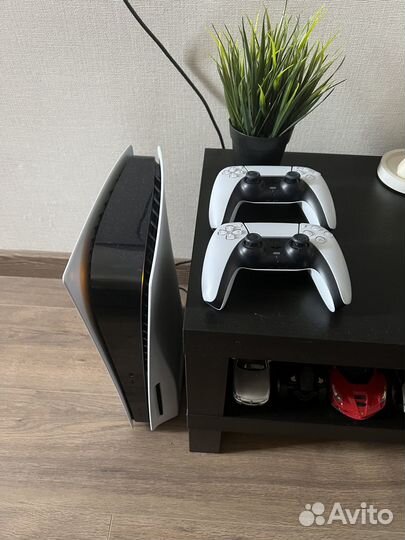 Sony playstation 5 2 геймпада и дисковод