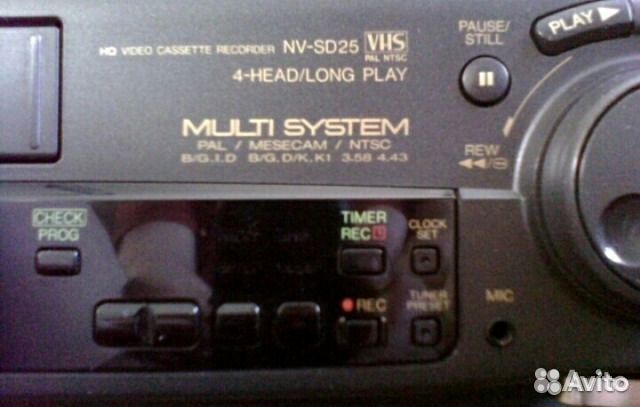 Видеомагнитофон Panasonic NV-SD25 Made in Japan