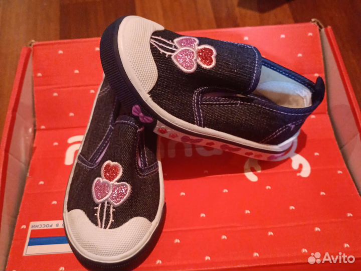 Кеды для девочки
