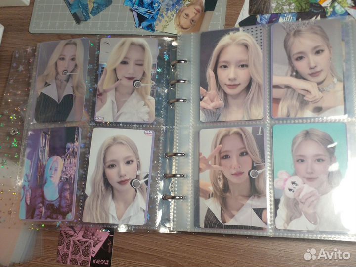 Биндер с к-поп картами остальные на видео