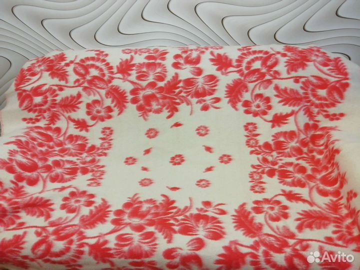 Одеяло шерстяное СССР новое