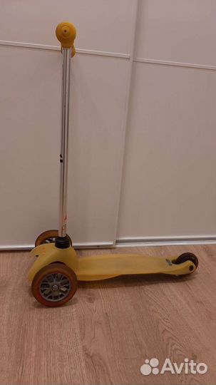 Самокат детский трехколесный бу