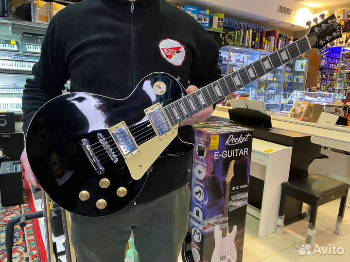 Fabio LP02 BK электрогитара