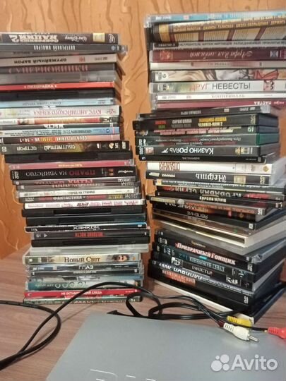 DVD плеер+dvd диски