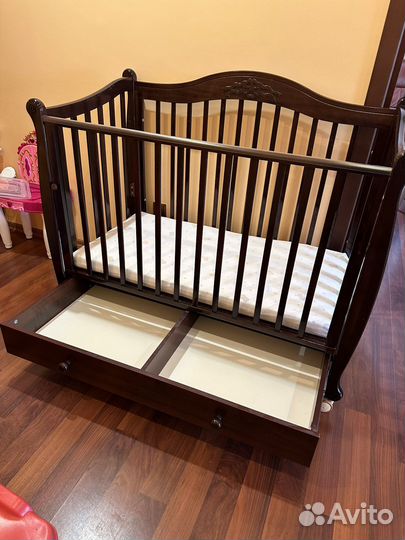 Кровать детская Гандылян Моника на колесах