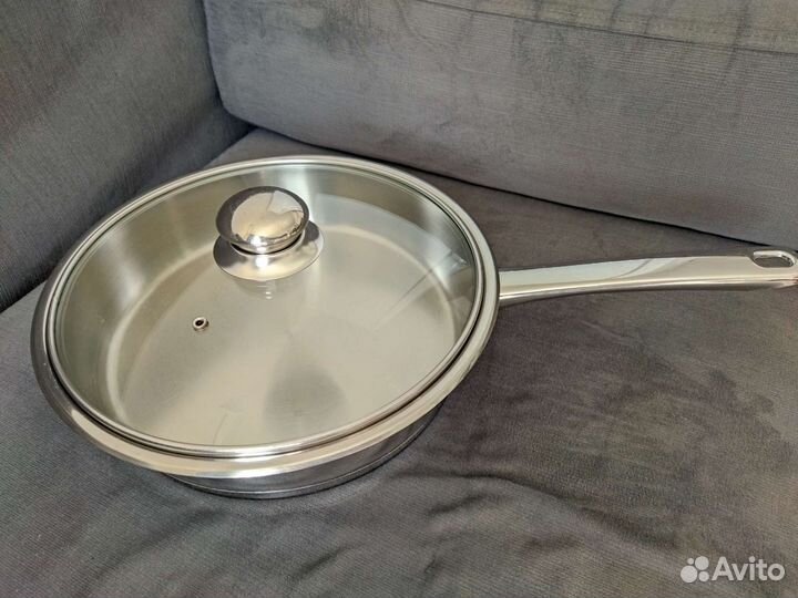 Elegance сковорода из нержавеющей стали 18/10