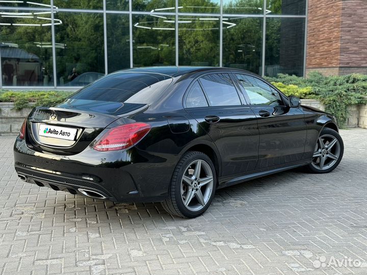 Mercedes-Benz C-класс 2.0 AT, 2015, 120 000 км