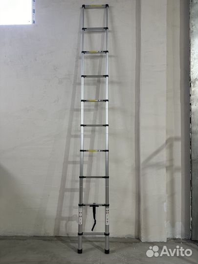 3.9м лестница телескопическая