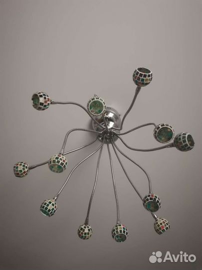 Люстра с гибким каркасом