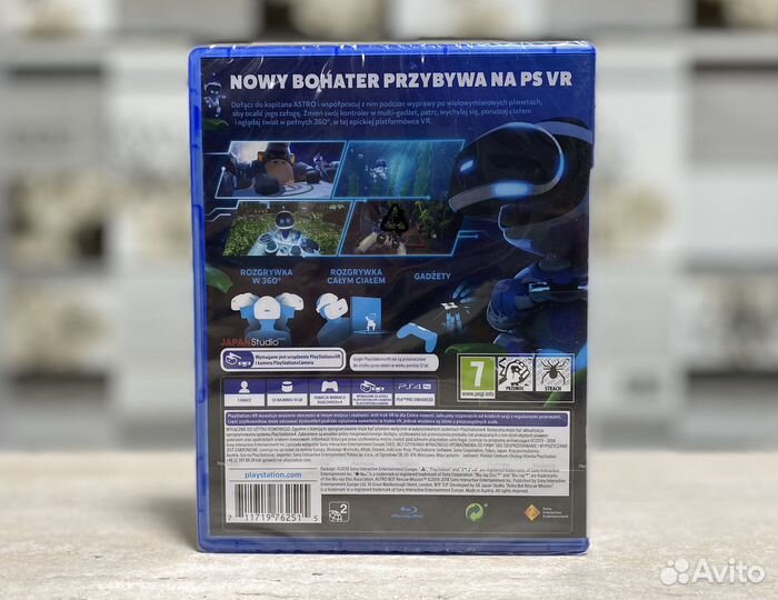 Astro Bot Rescue Mission (Новый) для Sony PS VR