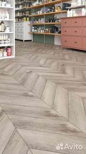 Кварцвиниловая плитка Alpine Floor Chevron Alpine