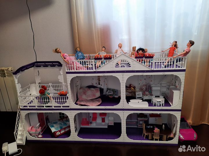 Кукольный домик для барби