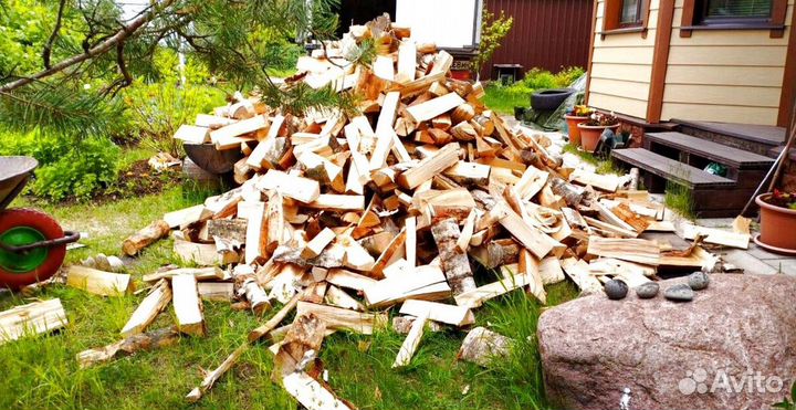 Дрова Березовые от производителя навалом в Выборге