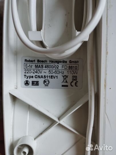 Ломтерезка слайсер bosch