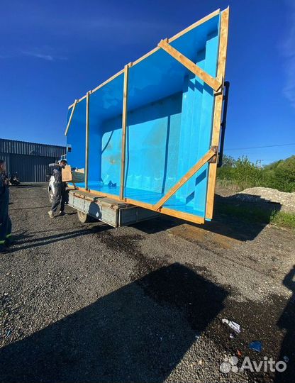 Полипропиленовая чаша 6м*3м*1,5м